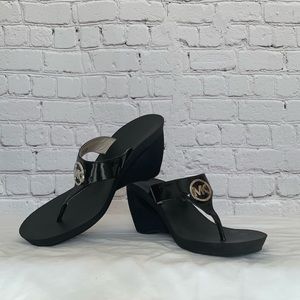 Michael Kors Logo Thong Sandal